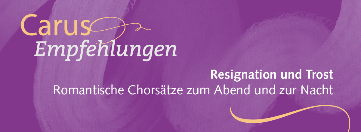 Resignation und Trost