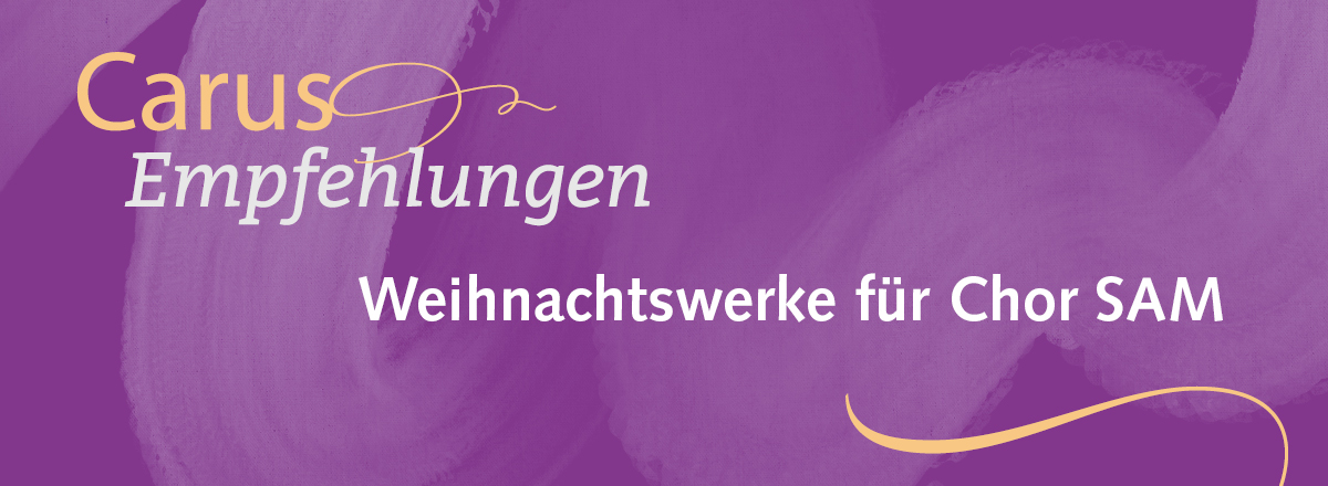 Weihnachtschorwerke für Chor SAM