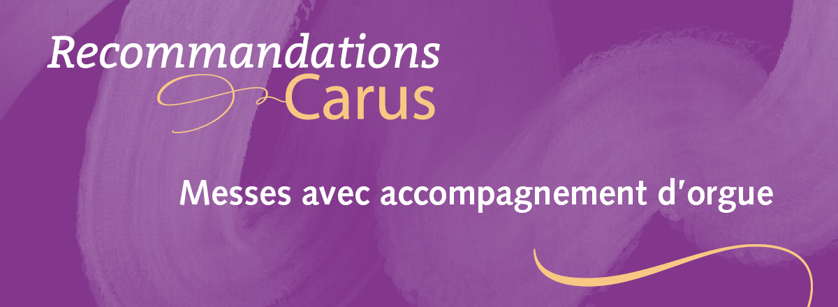 Messes avec accompagnement d’orgue