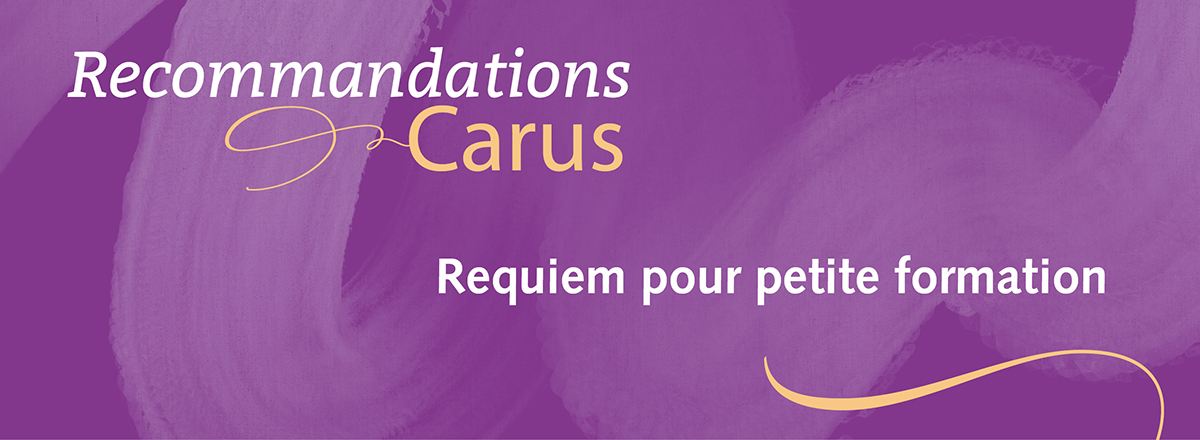 Requiem pour petite formation