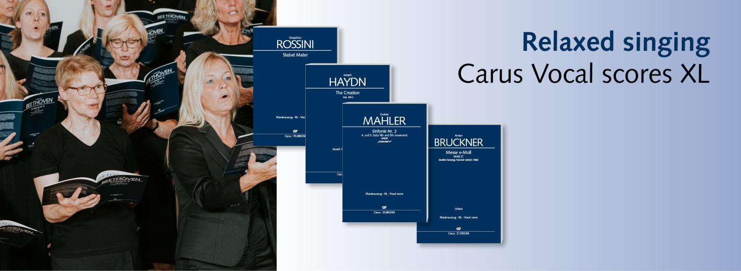 Carus Vocal Scores XL