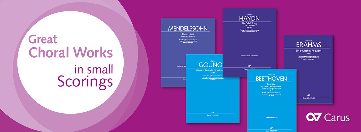 Great Choral Works in Small Scorings