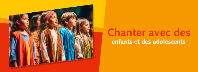 Chanter avec les enfants