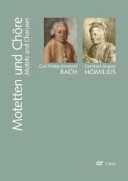 C.P.E. Bach &amp; G.A. Homilius: Motets and Choruses