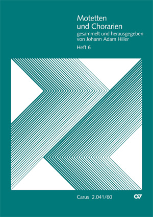 Johann Adam Hiller: Motetten und Chorarien