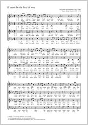 Purcell: If Music Be the Food of Love 