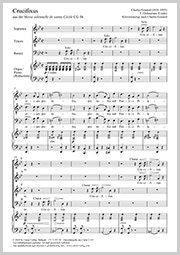 Gounod: Crucifixus aus der Cäcilienmesse
