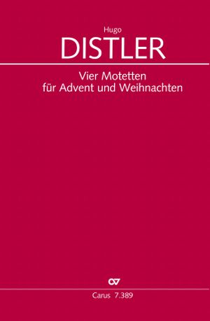 Hugo Distler : Weihnachtsmotetten 