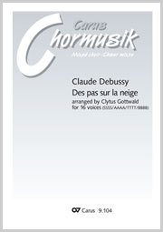 Claude Debussy / Clytus Gottwald: Des pas sur la neige