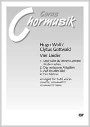 Hugo Wolf / Clytus Gottwald: Vier Lieder