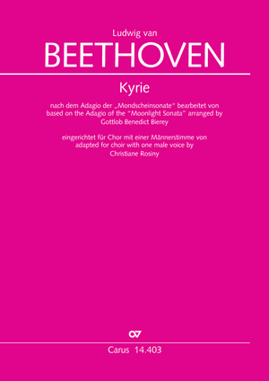 Beethoven / Bierey: Kyrie nach dem Adagio der „Mondscheinsonate“