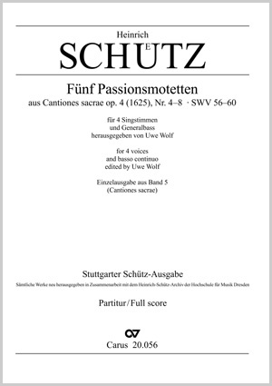 Heinrich Schütz: Five Passion motets