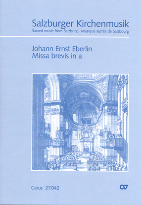Johann Ernst Eberlin: Missa brevis in A