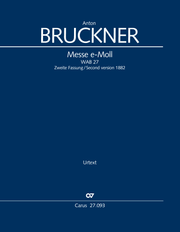 Bruckner: Mass in E minor