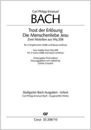 Carl Philipp Emanuel Bach: Two motets