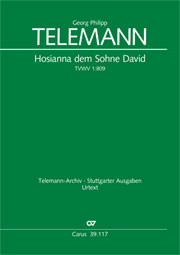 Telemann: O hosanna, thou Son of David