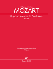 Mozart: Vesperae solennes de Confessore
