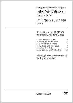 Mendelssohn: Im Freien zu singen