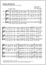 Robert Schumann: Schön-Rohtraut