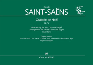 Camille Saint-Saëns : Oratorio de Noël