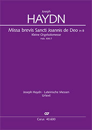 Haydn : Missa brevis Sancti Joannis de Deo