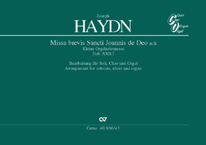 Joseph Haydn: Missa brevis Sancti Joannis de Deo (arr. P. Horn)