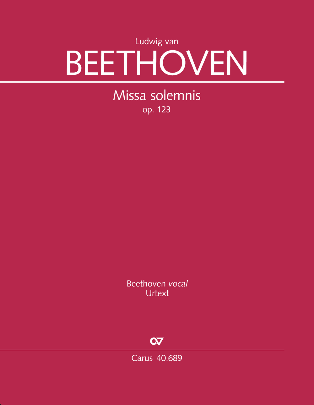 Ludwig van Beethoven: Missa solemnis
