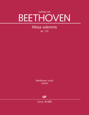 Beethoven: Missa solemnis