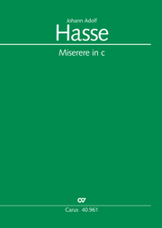 Hasse: Miserere in C Minor