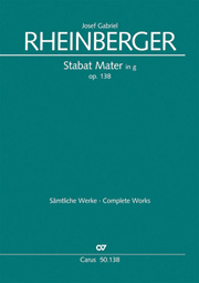 Rheinberger : Stabat Mater en sol mineur