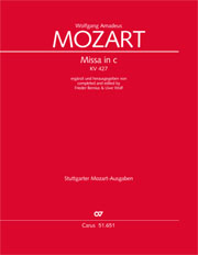 Mozart : Missa en ut mineur KV 427