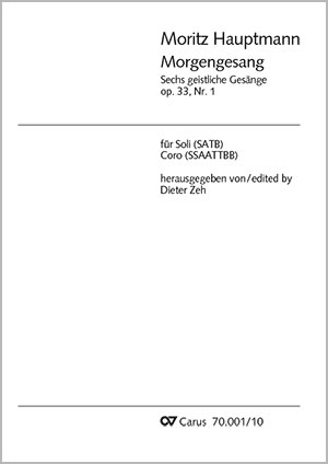 Moritz Hauptmann: Morgengesang
