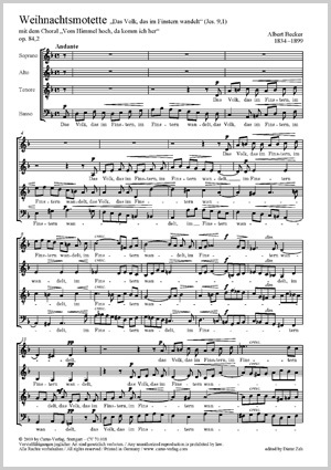 Albert Becker : Weihnachtsmotette