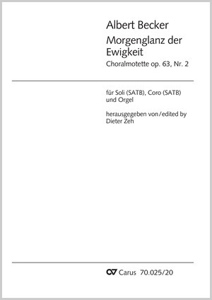 Albert Becker: Morgenglanz der Ewigkeit