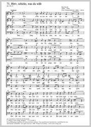 Max Bruch: Herr, schicke, was du willt, op. 60,4