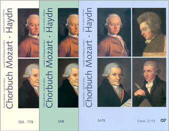 Choral collection Mozart / Haydn