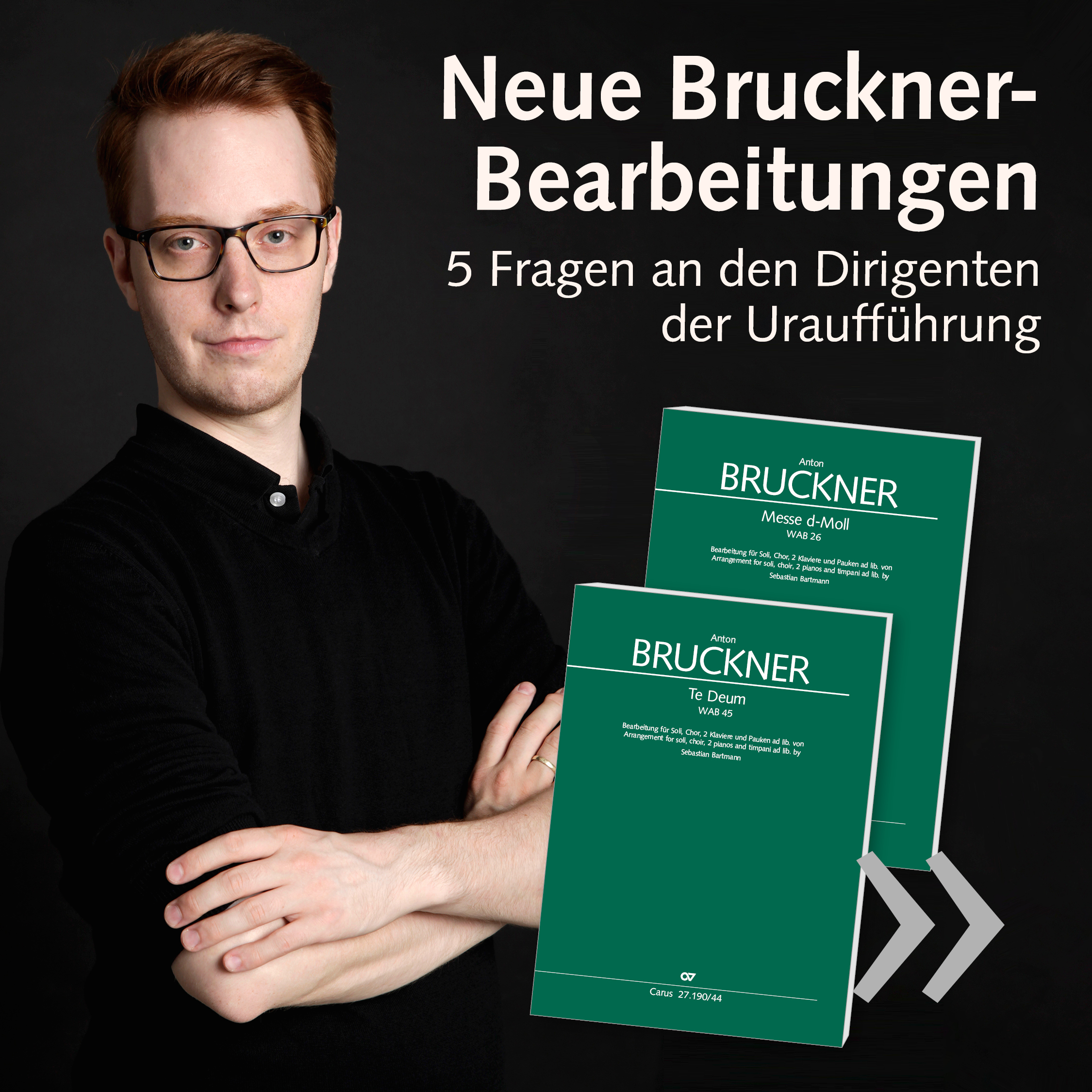 Bruckner for choir and two pianos